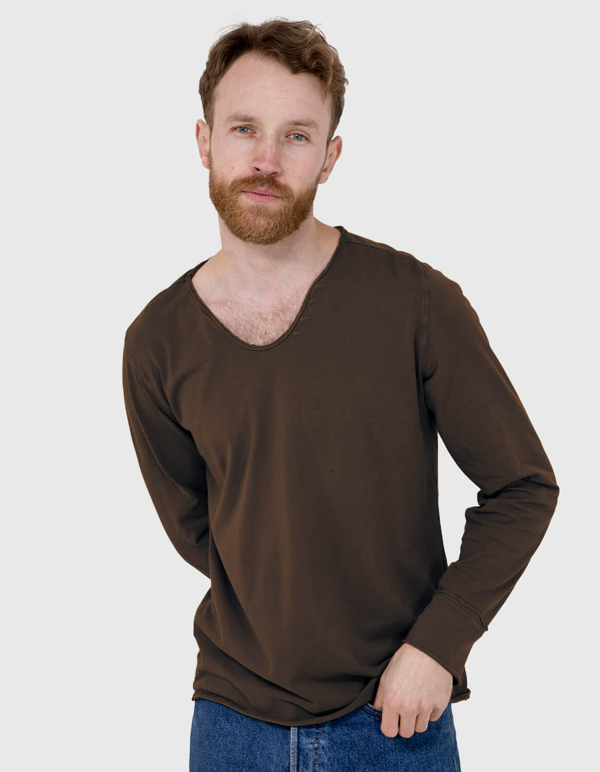 Grey t-shirt for men